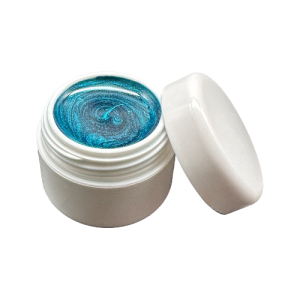 #581 Dunkel Karibikgrün Metallic| Premium Farbgel